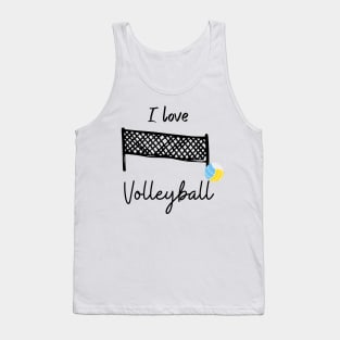 I Love Volleyball! Tank Top